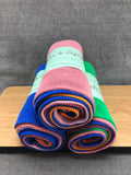 Ribbed cotton cleaning cloths