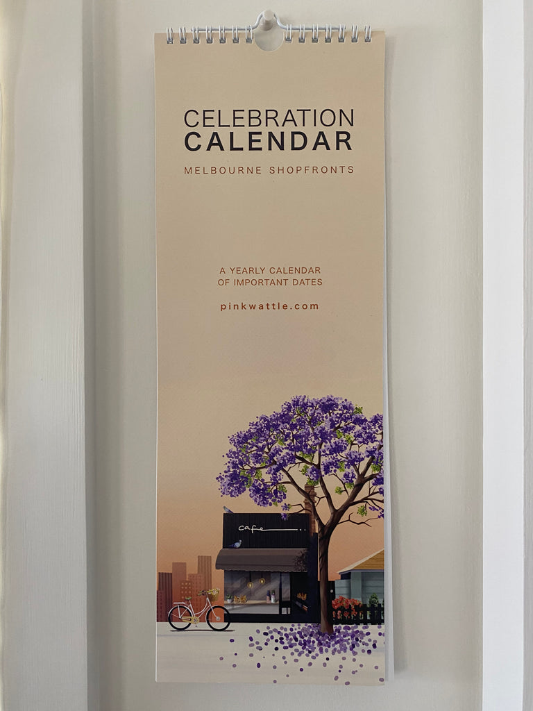 Melbourne Shopfront Perpetual Calendar