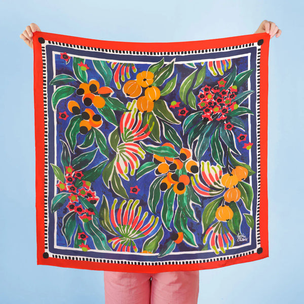 Julie White Silk Scarves